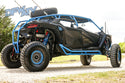 2022 Polaris RZR Pro R 4 - Blue Cage with Spare Tire Carrier and Black Roof