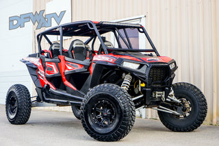 Polaris RZR XP 4 1000 - Black Cage with Whips