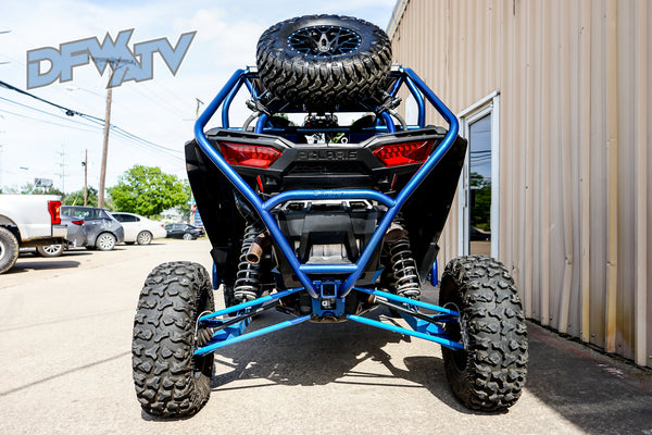 Polaris RZR Trail - Blue Cage with Spare Tire Mount