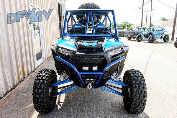 Polaris RZR Trail - Blue Cage with Spare Tire Mount