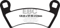 Long-Life Sintered Brake Pads - Polaris - EBC R-Series