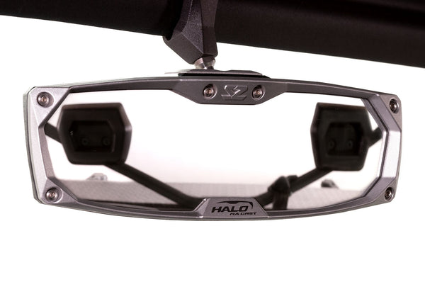 HALO-RA CAST REARVIEW MIRROR - 1.75" CLAMP