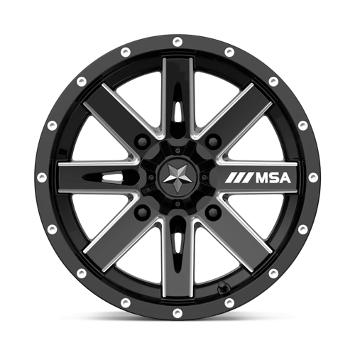MSA Offroad M41 Boxer - Gloss Black Milled