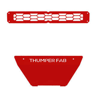 Thumper Fab Ranger Mid-Size Front Winch Bumper ACCENT PANEL SET, (Havasu Red)