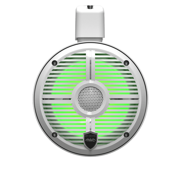 Wet Sounds Recon 6 Pod-w | 6.5 Inch Coaxial Tower Speaker for Tube Diameter Up to 2" or Surface Mount