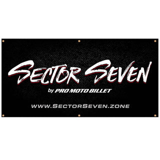 Sector Seven Fabric Banner - 24" x 48"