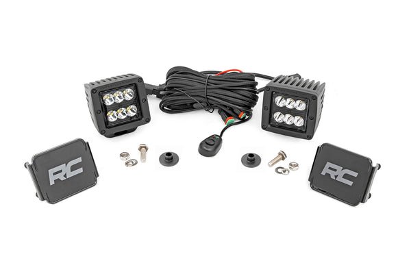 Rough Country LED DITCH LIGHT KIT | FORD BRONCO (21-23)