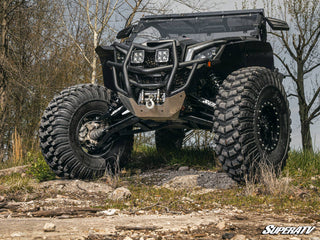 Buy black Super ATV Can-Am Maverick X3 Sidewinder A-Arms—1.5&quot; Forward Offset