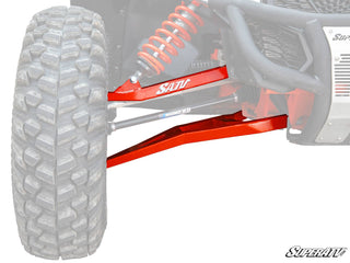 Buy can-am-red Super ATV Can-Am Maverick X3 Sidewinder A-Arms—1.5&quot; Forward Offset
