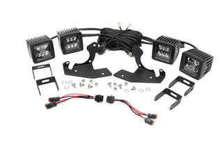 Rough Country CHEVROLET LED FOG LIGHT KIT (07-13 SILVERADO 1500)