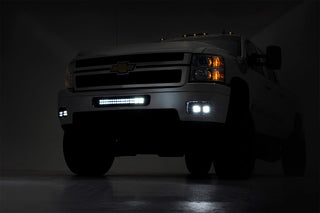 Rough Country CHEVROLET LED FOG LIGHT KIT (11-14 SILVERADO HD)