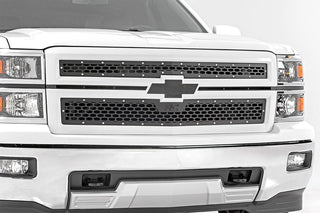 Rough Country MESH GRILLE | CHEVY SILVERADO 1500 2WD/4WD (2014-2015)