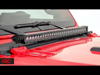 Rough Country JEEP 30-INCH LED HOOD KIT (18-23 WRANGLER JL)