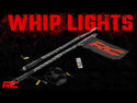 Rough Country MULTI-COLOR LED | WHIP | 4' LONG | PAIR