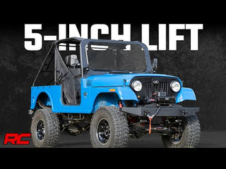 Rough Country 5" LIFT KIT | MAHINDRA ROXOR 4WD (2018-2021)