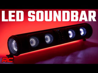 Rough Country BLUETOOTH LED SOUND BAR | 8 SPEAKER | IP66 WATERPROOF | UTV/ATV