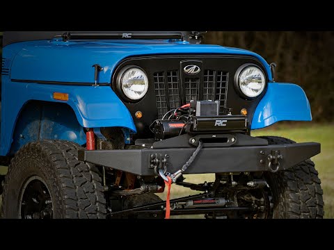 Rough Country WINCH PLATE | MAHINDRA ROXOR 4WD (2018-2021)
