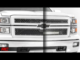 Rough Country MESH GRILLE | CHEVY SILVERADO 1500 2WD/4WD (2014-2015)