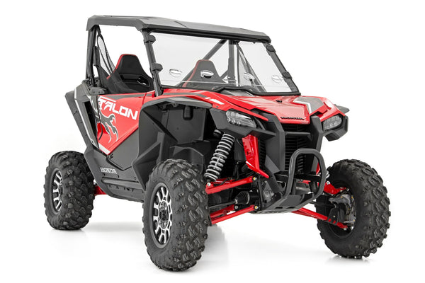 Rough Country VENTED FULL WINDSHIELD | SCRATCH RESISTANT | HONDA TALON 1000