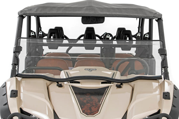 Rough Country HALF WINDSHIELD | SCRATCH RESISTANT | YAMAHA VIKING