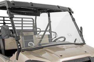 Rough Country VENTED FULL WINDSHIELD | SCRATCH RESISTANT | KAWASAKI MULE