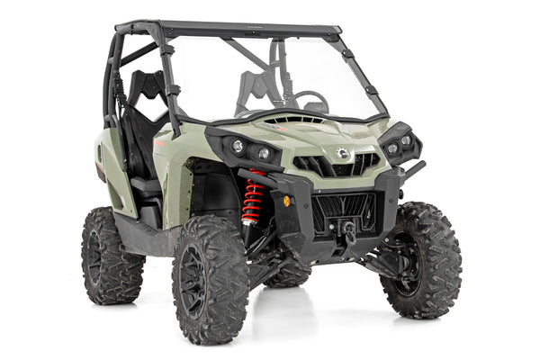 Rough Country FULL WINDSHIELD | SCRATCH RESISTANT | CAN-AM COMMANDER 1000