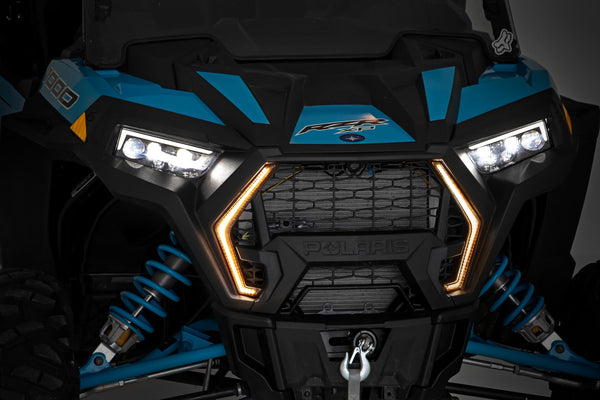 Rough Country LED LIGHT KIT | FRONT FANG | POLARIS RZR TURBO S/RZR XP 1000