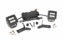 Rough Country JEEP 2-INCH LED LOWER WINDSHIELD KIT (18-23 WRANGLER JL / 20-23 GLADIATOR)