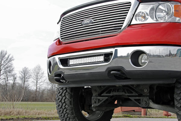 Rough Country LED LIGHT MOUNT | BUMPER | 20" | FORD F-150 2WD/4WD (2006-2008)