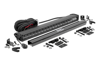 Rough Country BLACK SERIES LED LIGHT BAR | 20 INCH | SINGLE ROW