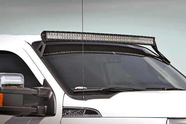 Rough Country LED LIGHT MOUNT | UPPER WINDSHIELD | 54" CURVED | FORD SUPER DUTY (99-16)