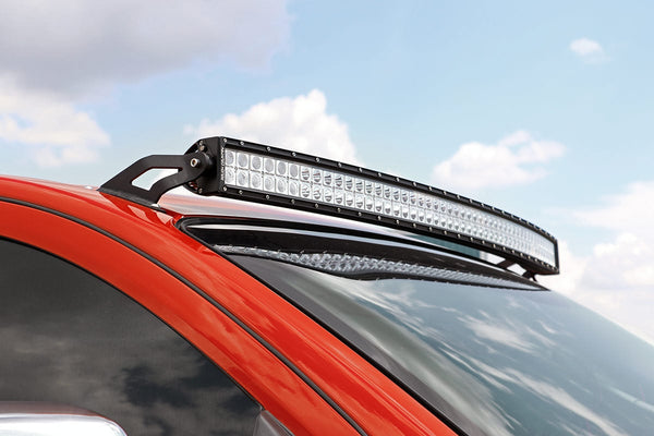 Rough Country LED LIGHT MOUNT | UPPER WINDSHIELD | 50" CURVED | NISSAN TITAN (04-15)