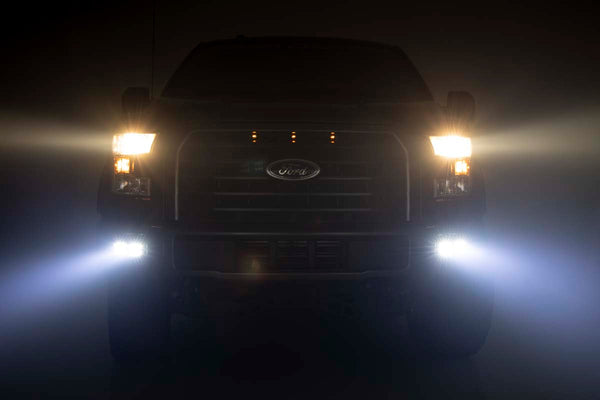 Rough Country FORD LED FOG LIGHT KIT (15-17 F-150)