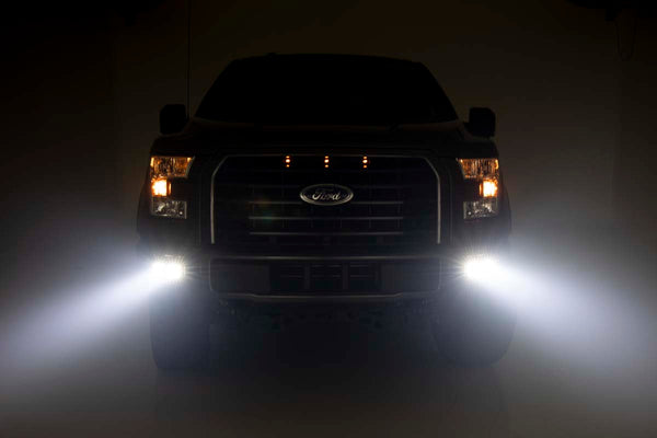 Rough Country FORD LED FOG LIGHT KIT (15-17 F-150)