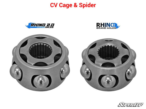 SuperATV Honda Pioneer 1000 Heavy-Duty Axles—Rhino 2.0