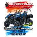 2012+ Kawasaki Teryx 2 Stereo Tops (2-Seat)