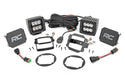 Rough Country LED LIGHT KIT | FOG MOUNT | 2" BLACK PAIR | JEEP WRANGLER JK (10-18)